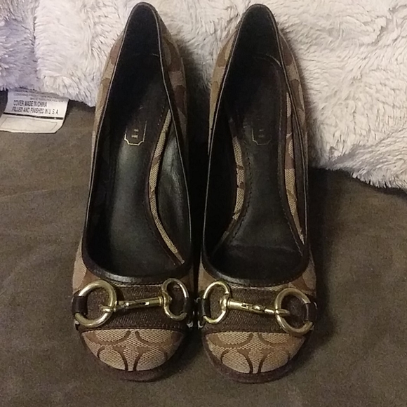 Coach wedges - Picture 2 of 3